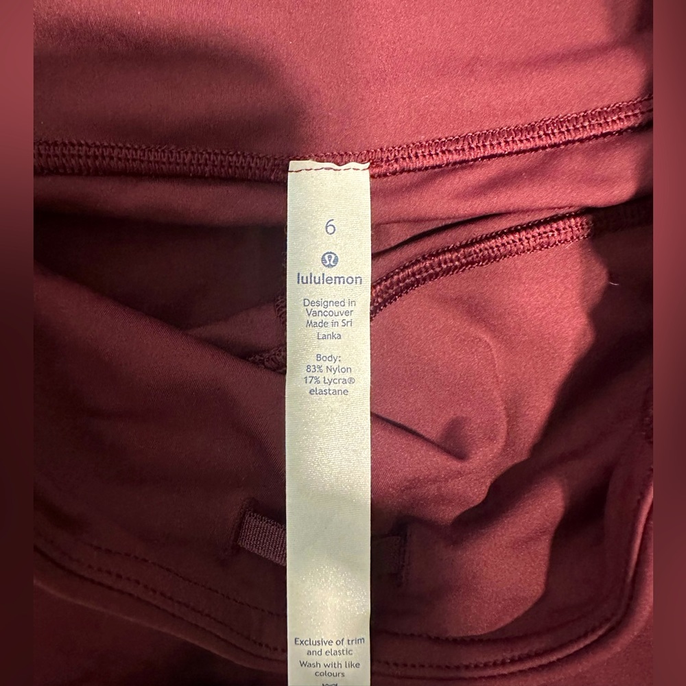 Lululemon Fast & Free Tight High Rise - Picture 2 of 3